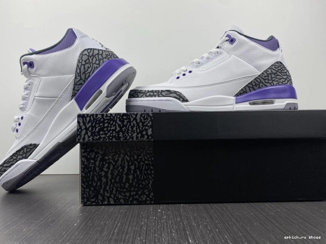 Rep Air Iris' 'Dark 3 Jordan Retro CT8532-105 0814
